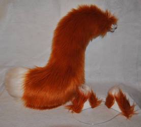 Copper Fox Tail and Ears! FOR SALE