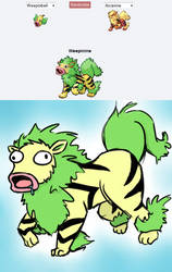 Weepinine - Pokemon Fusion