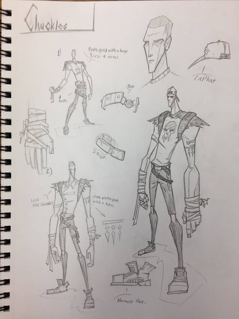Chuckles concept art 2 by MechDennis on DeviantArt