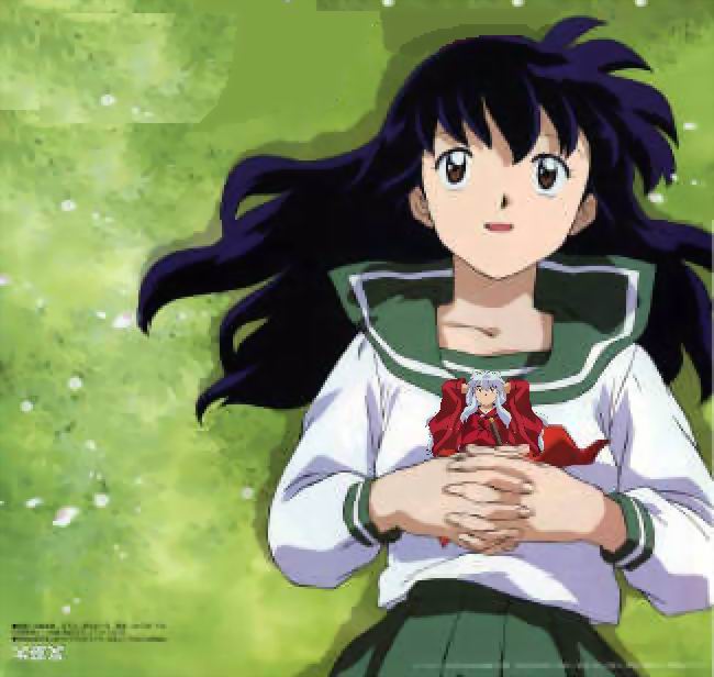 Kagome and Little Inu yasha