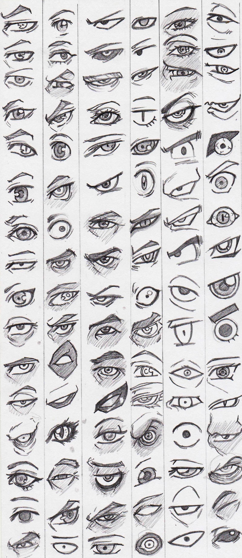 Single Eye Reference Eye reference stylized by KingAngel-Z on DeviantArt