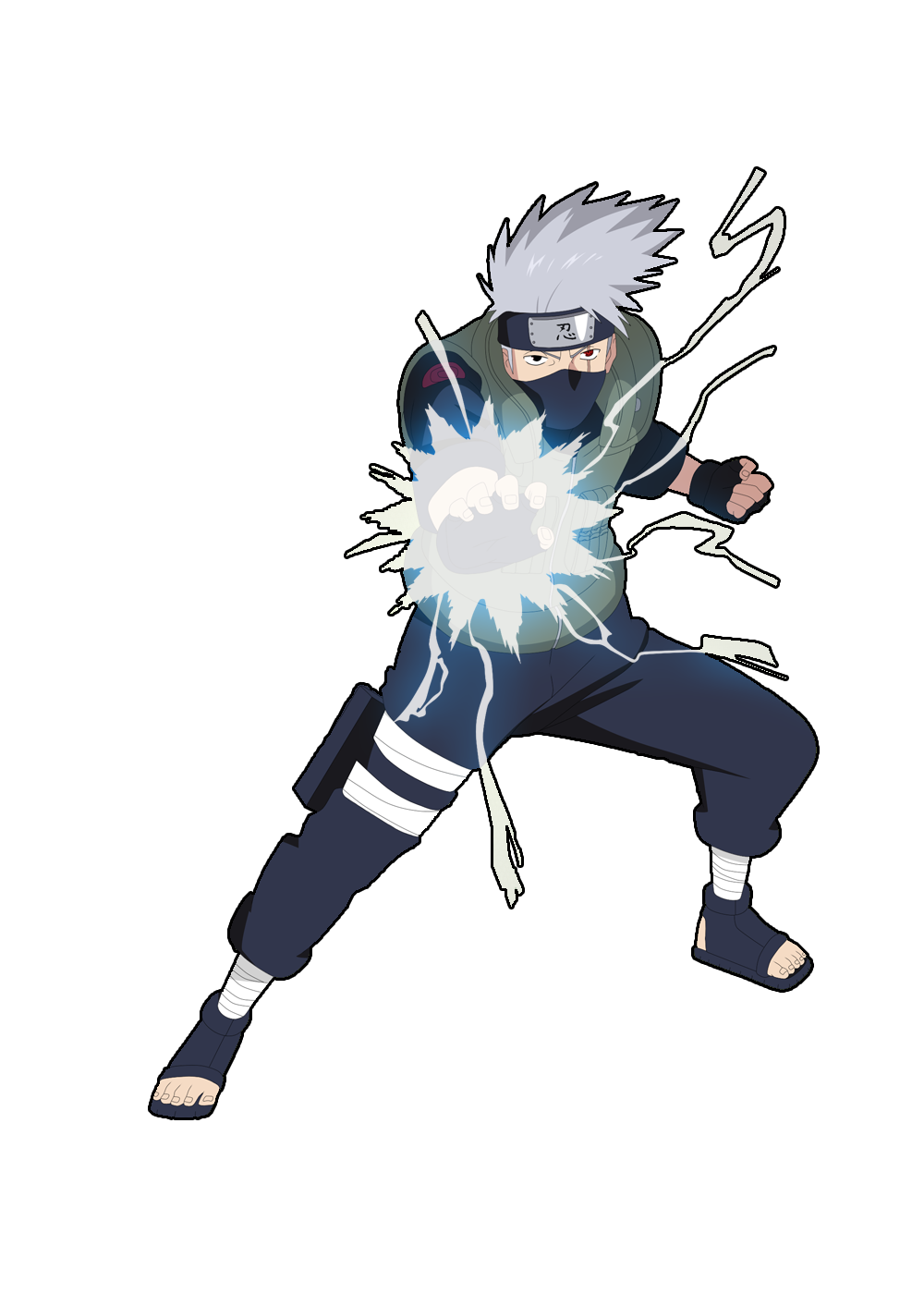 Kakashi Hatake // Naruto by xKamsCreativeCornerx on DeviantArt