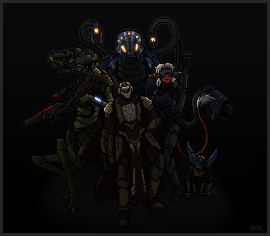 Shadowrunners by Blazbaros on DeviantArt