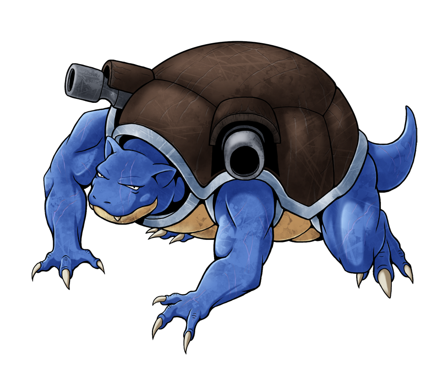 No. 9 - Blastoise by Blazbaros on DeviantArt