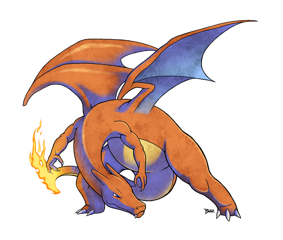 Charizard Refrence No. 6 - Charizard by Blazbaros on DeviantArt