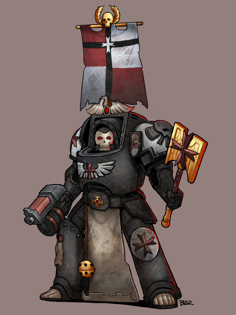 Black Templar Chaplain