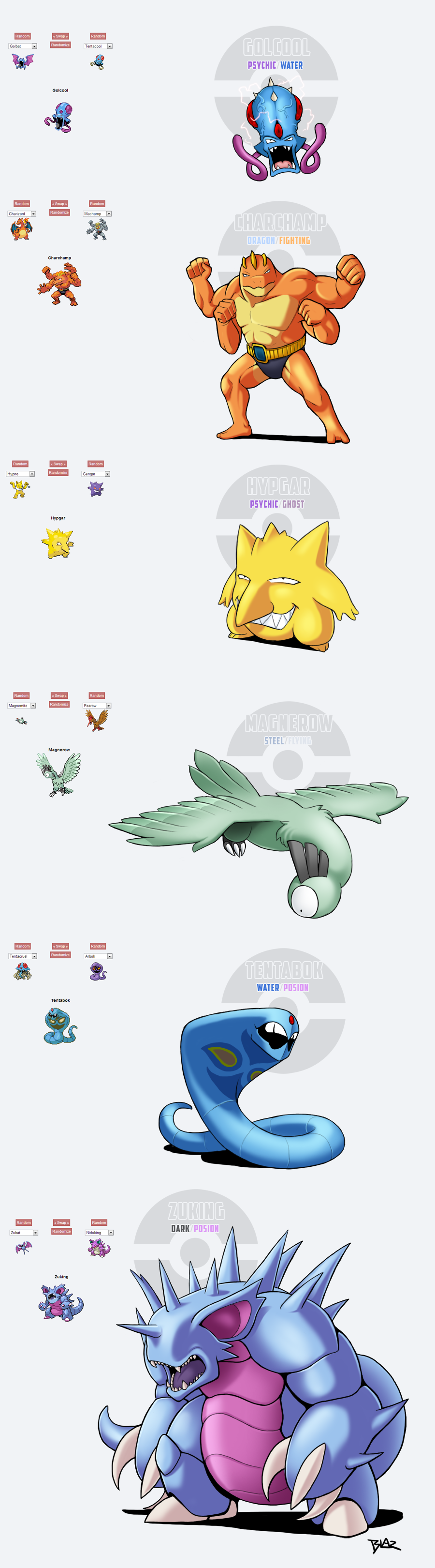 Pokefusion Set 1