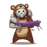 Heavy Bear Gunner Chibi