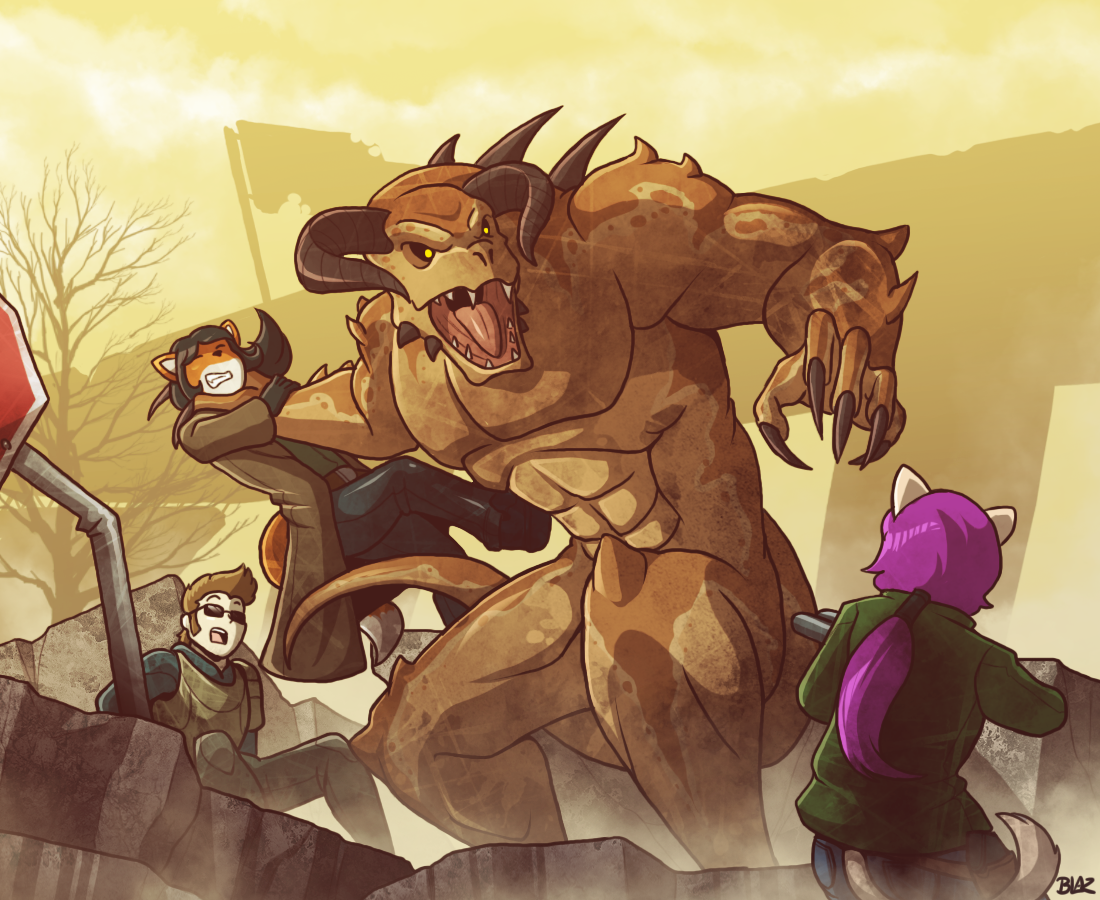Deathclaw Inflation Deviantart Deathclaw Disaster by Blazbaros on DeviantArt