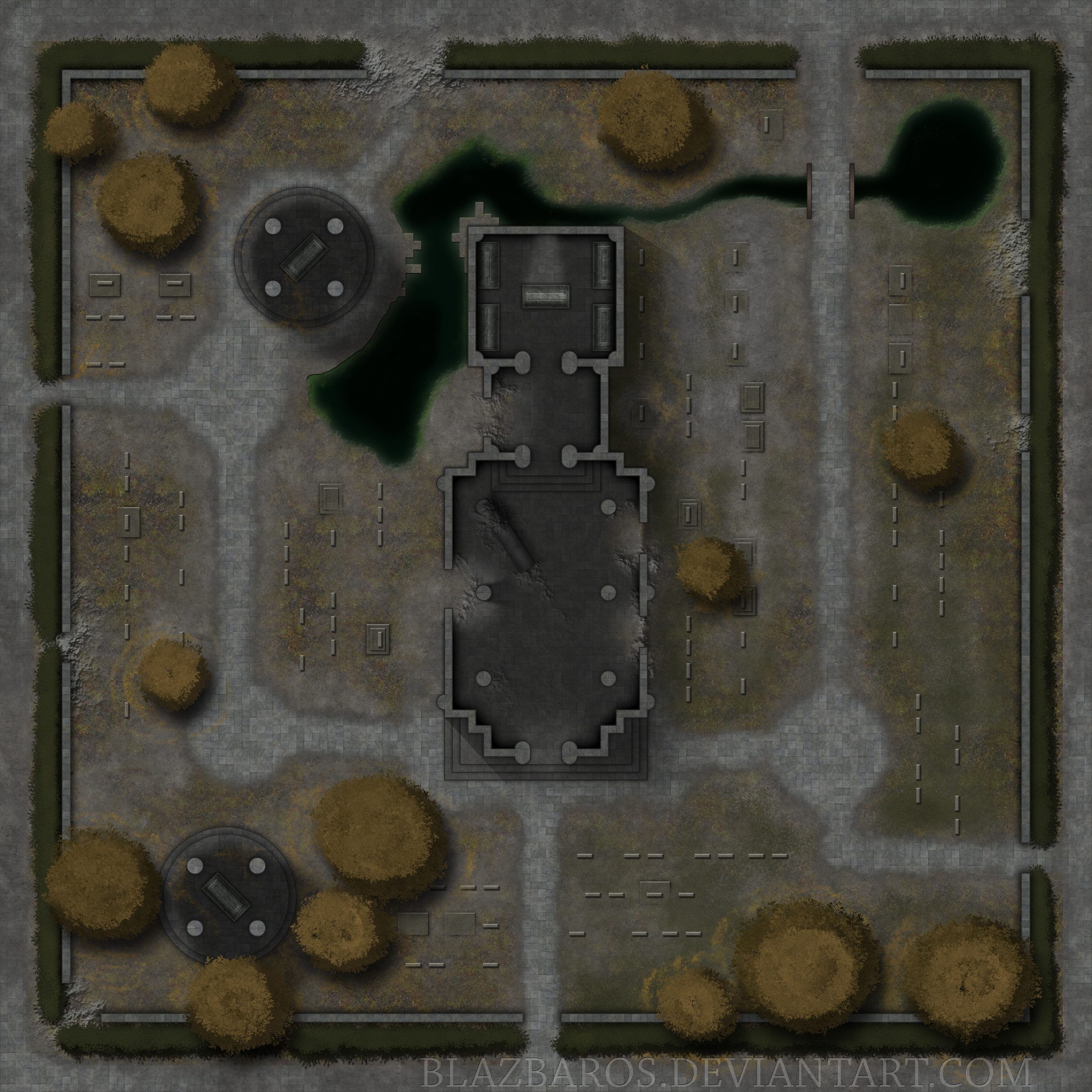 Mordheim Map 2: The Cemetary