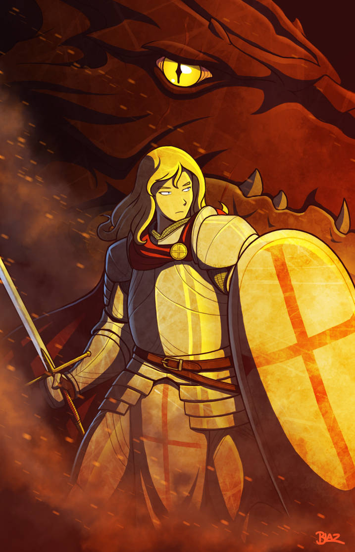 Saint George and the Dragon by Blazbaros on DeviantArt