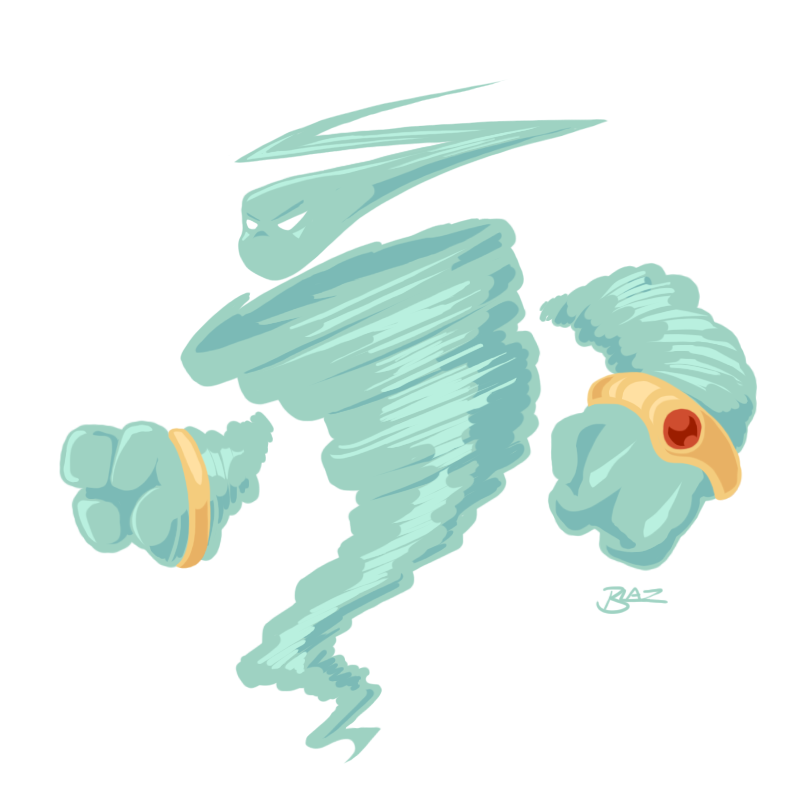 Wind Elemental by Blazbaros on DeviantArt