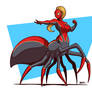 Superheroine Arachne