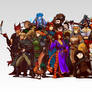 Dungeons and Dragons Character Lineup