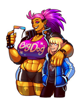 Cyberpunk Couple