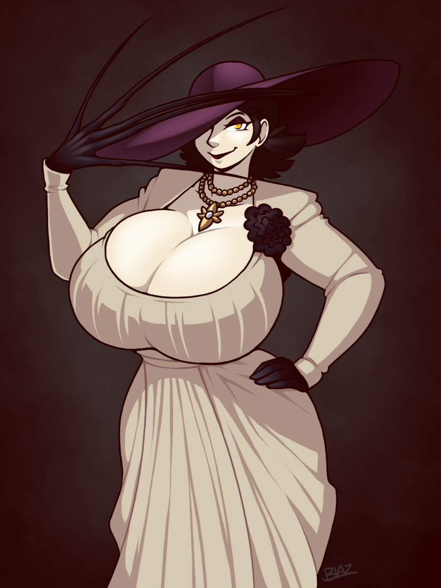 pix Lady Dimitrescu Re8 Big Lady vampire lady by blazbaros on deviantart