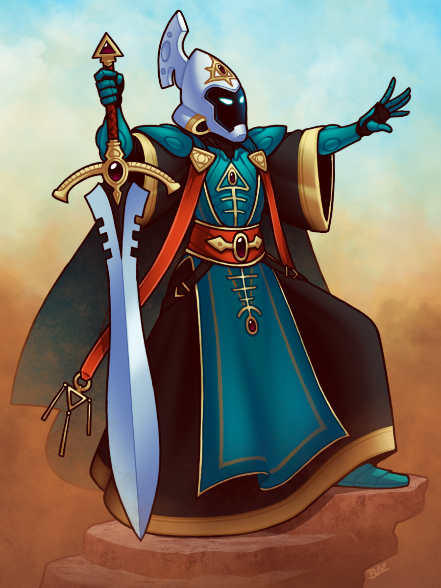 Farseer Ritual Eldar Farseer by Blazbaros on DeviantArt
