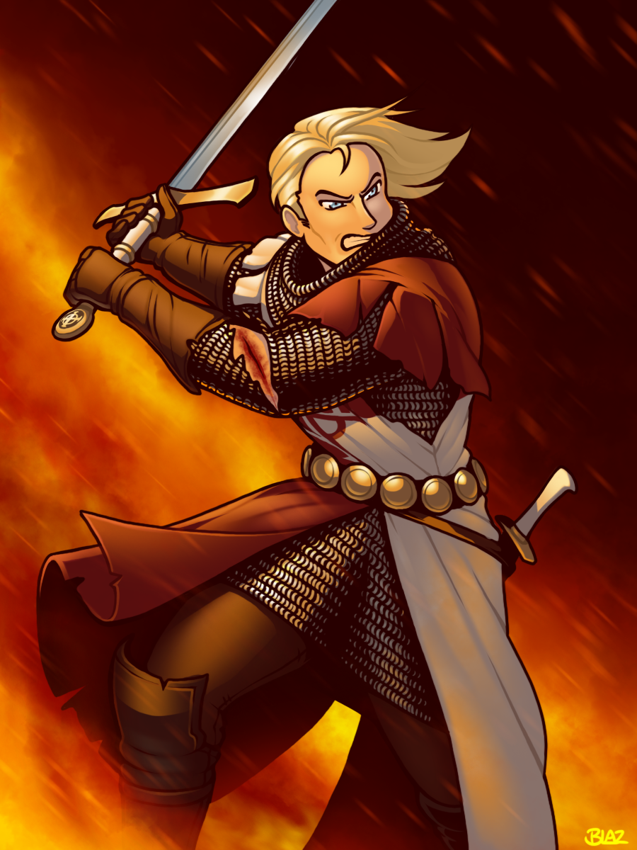 Saint George on the Attack by Blazbaros on DeviantArt