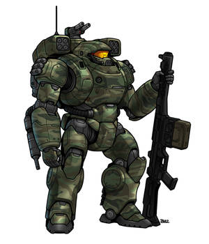 Cyberpunk 2020: Pigman Power Armour