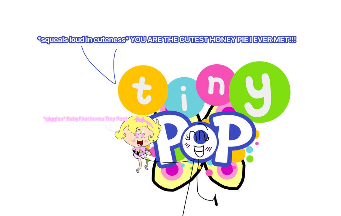 Tiny Pop loves her new friend by Zingerburger123 on DeviantArt