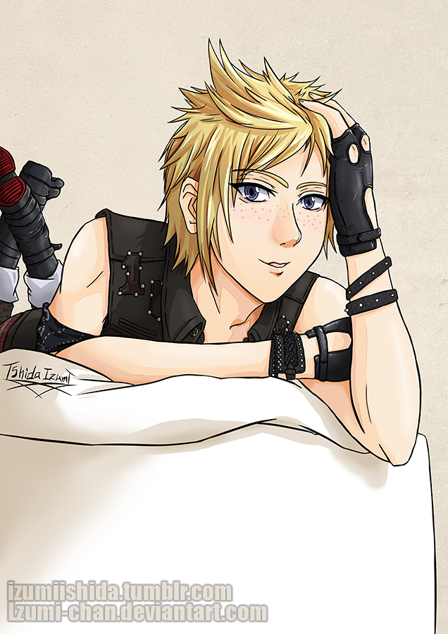 Prompto Fanart (Final Fantasy XV)