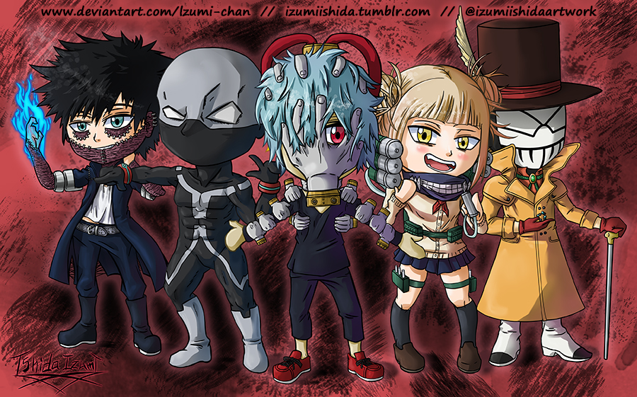 Commission League Of Villains My Hero Academia By IzumiIshida On commission-league-of-villains-my-hero-academia-by-izumiishida-on