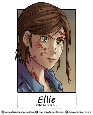 Ellie from The Last of Us 2 by Gistefiya on DeviantArt