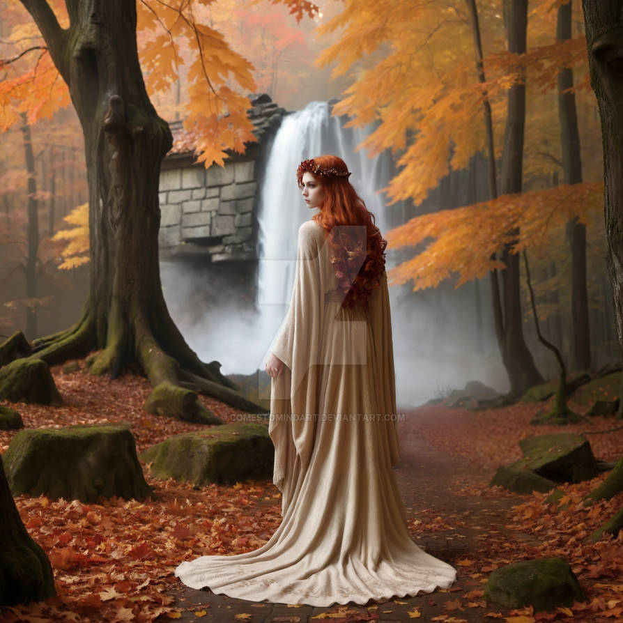 Spring Folklore Persephone, or the goddess of spring by ComesToMindArt on DeviantArt