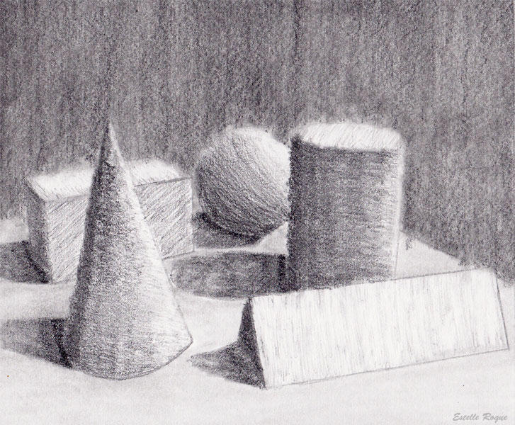 Basic-Shape-Still-Life by Starzlight on DeviantArt