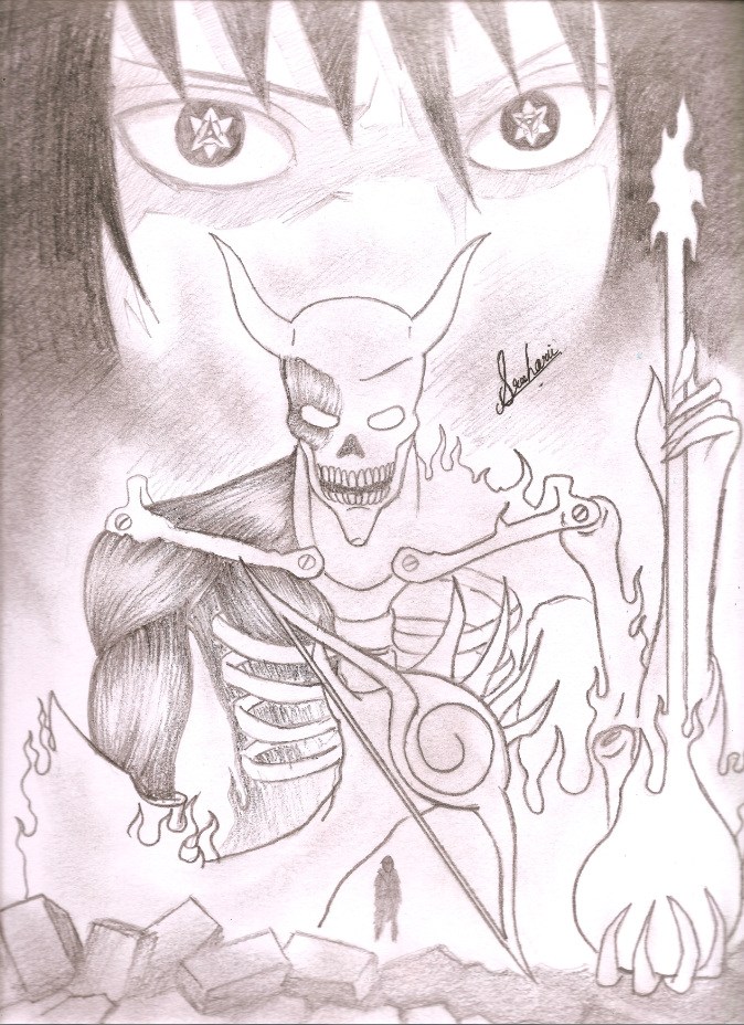 images How To Draw Sasuke Susanoo incomplete susanoo by sreehari namikaze