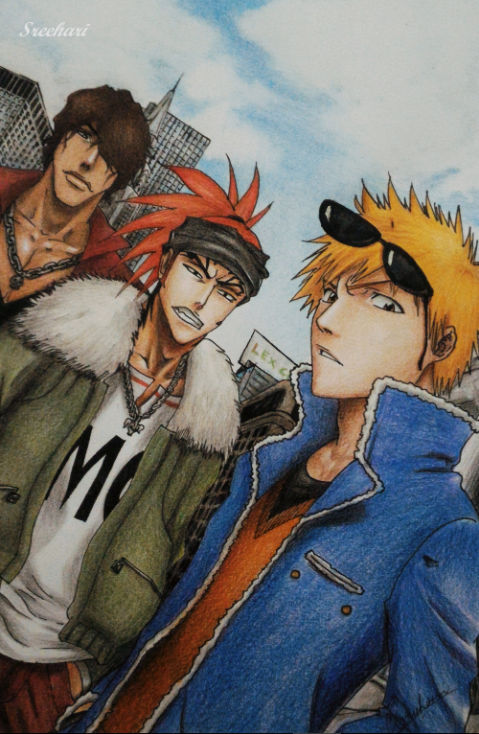 Bleach Trio by Sreehari-Namikaze on DeviantArt