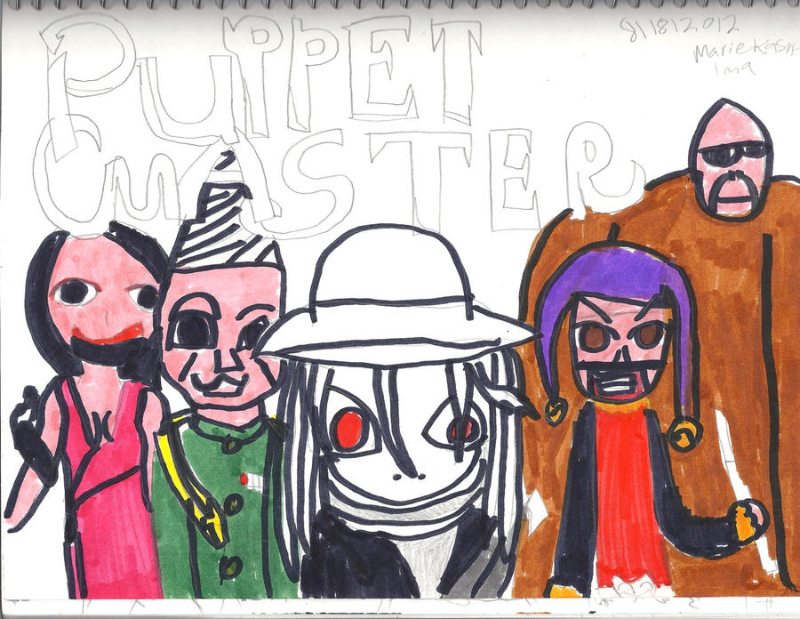 Puppet Rising Drawing puppet master drawings by Cuttheshadowdemon on DeviantArt
