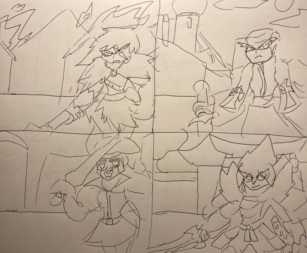 Feral Girls Rage Against Time Villains 2 by batesmanics on DeviantArt