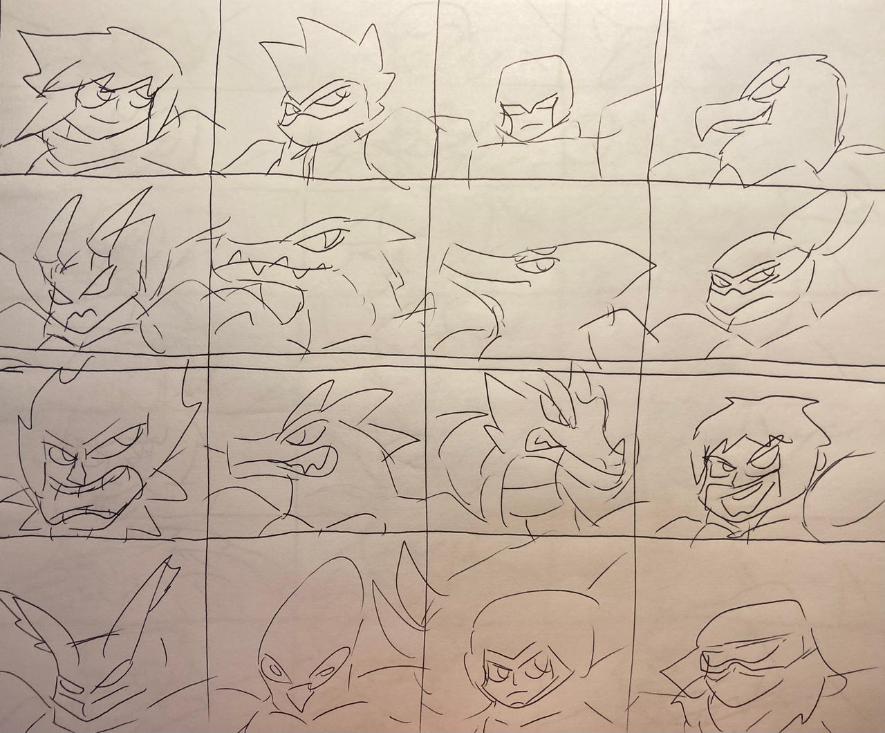 Cartoon Fighters Deviantart Roster T Fighters Roster 7 by batesmanics on DeviantArt
