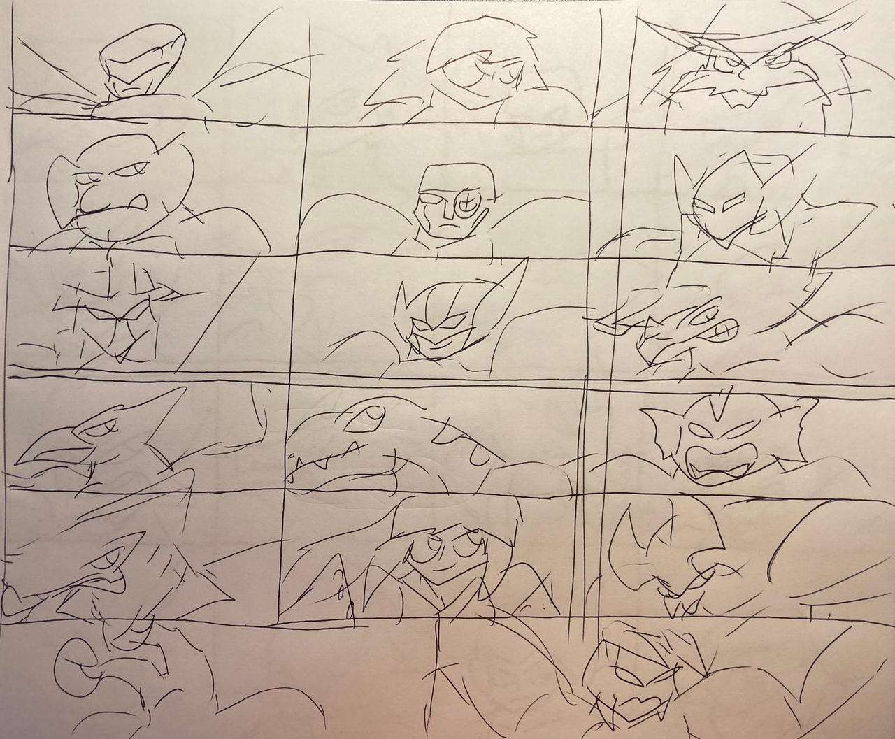 Cartoon Fighters Deviantart Roster T Fighters Roster 8 by batesmanics on DeviantArt