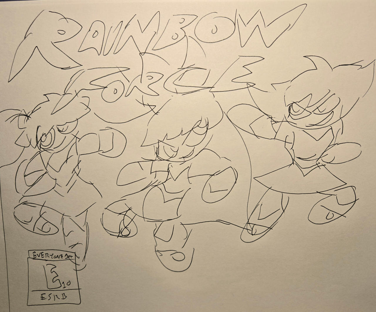 Rainbow Force Box Art by batesmanics on DeviantArt