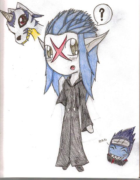 Saix, Kisame n Gabumon