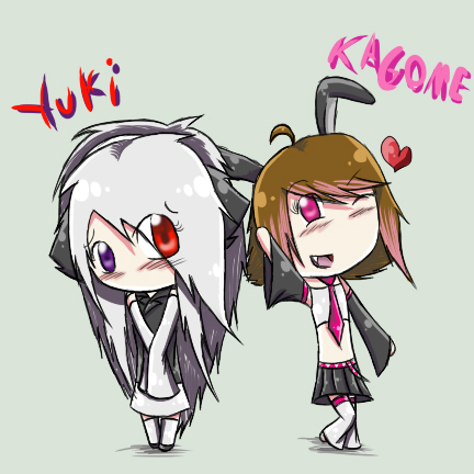 Yuki and Kagome