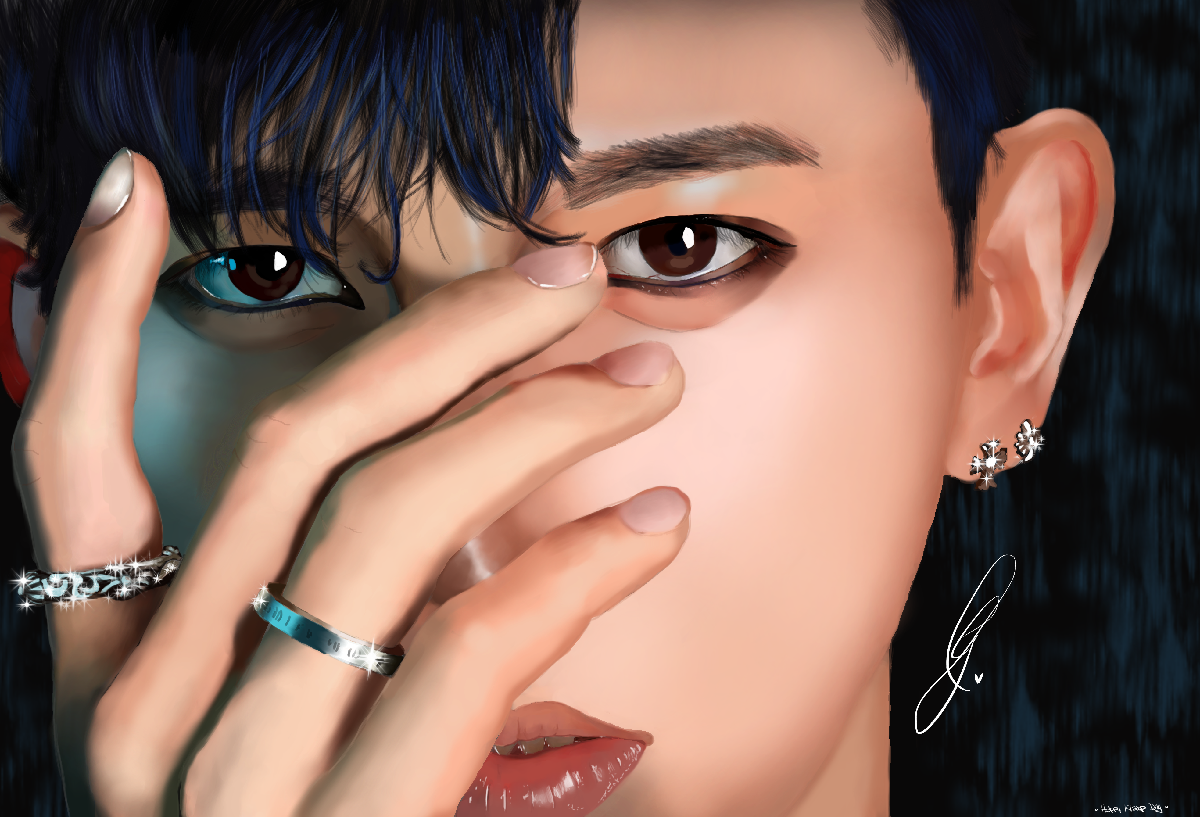 U Kiss Kiseop Stalker Portrait By Jessicablackrabbit On Deviantart