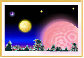 PinkMoon Rise