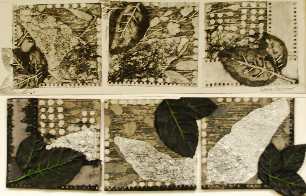 Collagraph Design Plates And Prints by catiepaints on DeviantArt