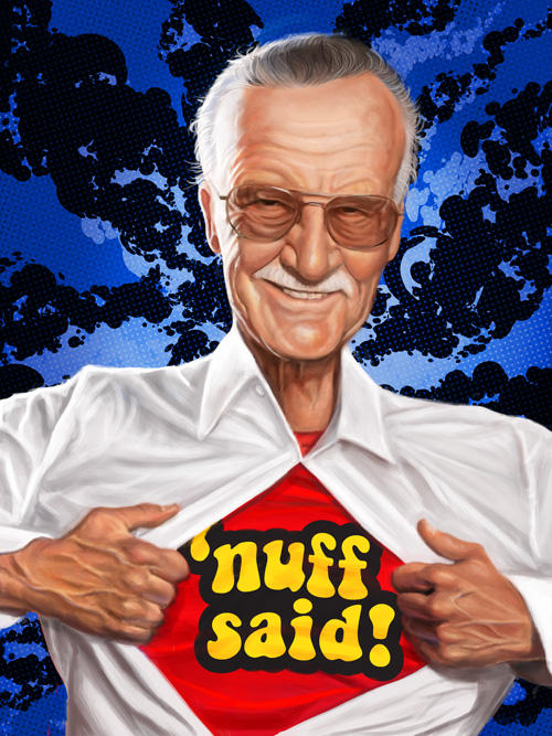 Stan Lee by markdraws Stan Lee by markdraws