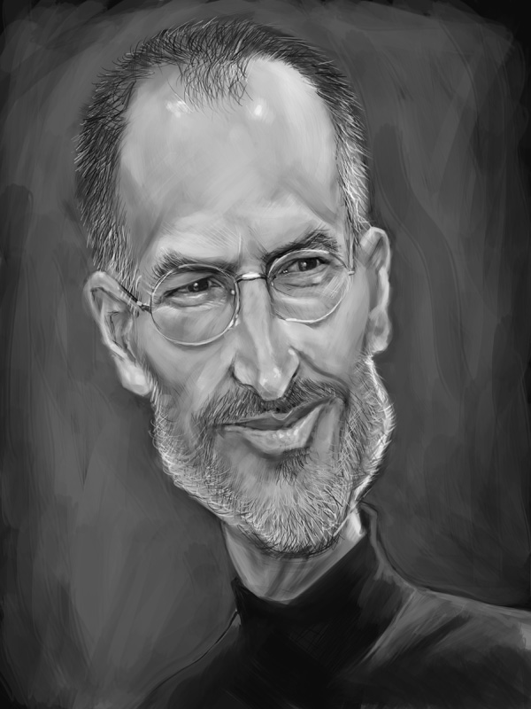 Steve Jobs by markdraws