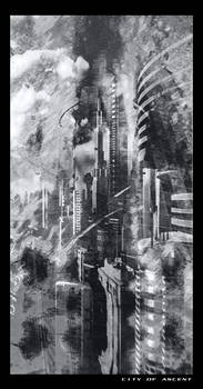 City of Ascent -blacknwhite-