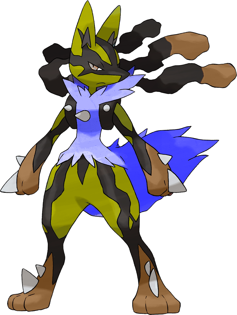 Mega Lucario (Shiny) by 221blocked on DeviantArt