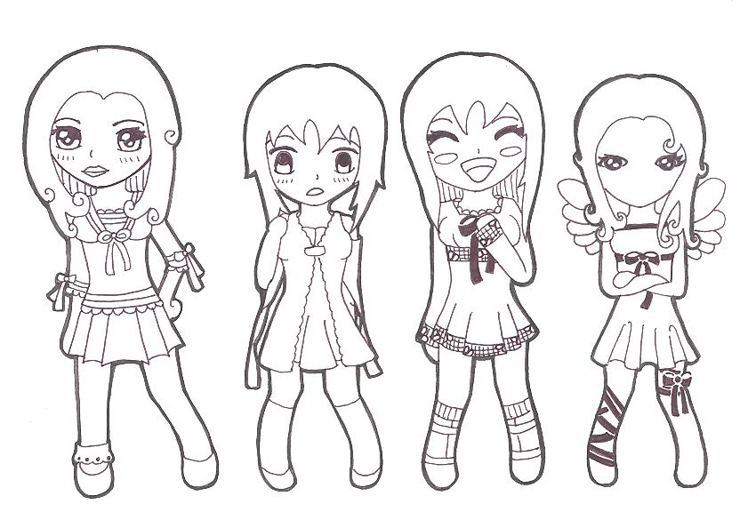 the chibi girls