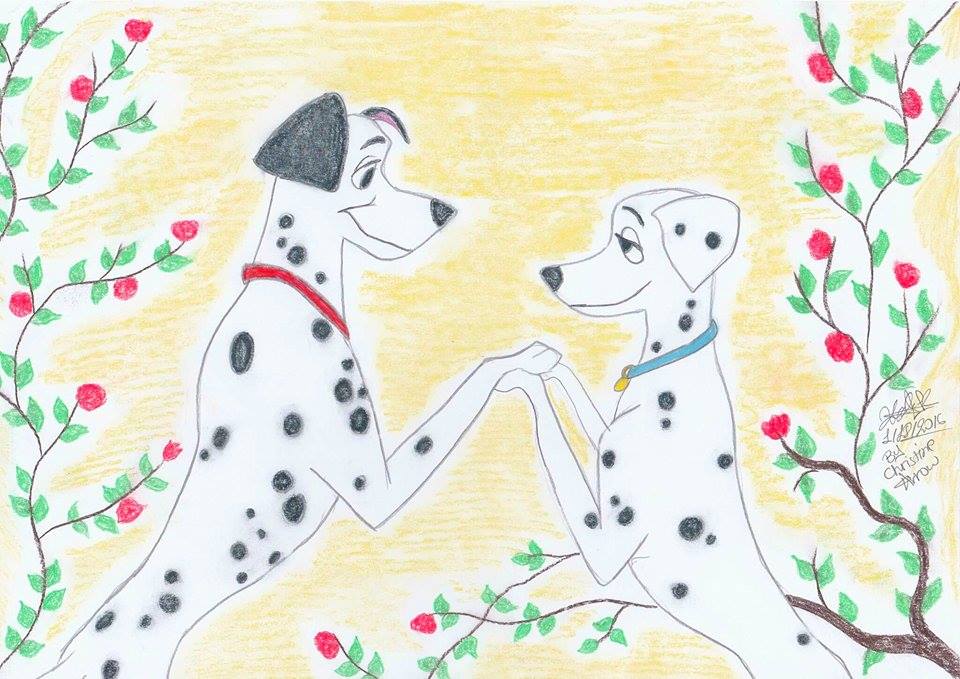 101 Dalmatians Pongo and Perdy