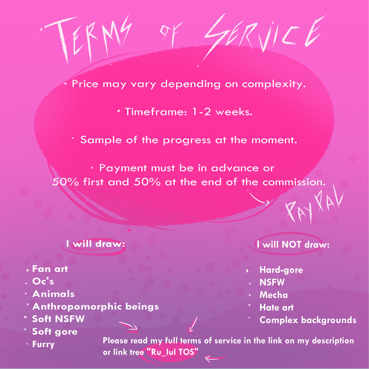 My new commission sheet (TOS) by Ru-lul on DeviantArt