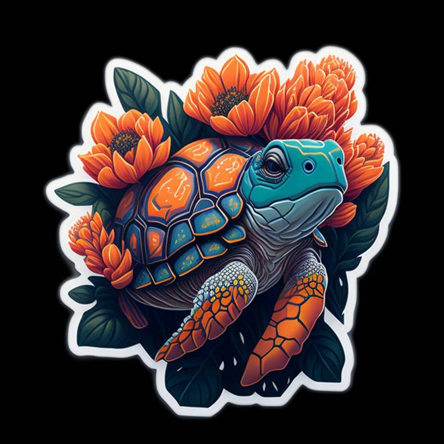 Cute Turtle by MidnightAiArtist on DeviantArt