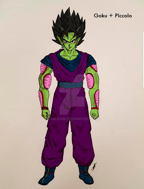 Goku Piccolo fusion by dan-dark on DeviantArt
